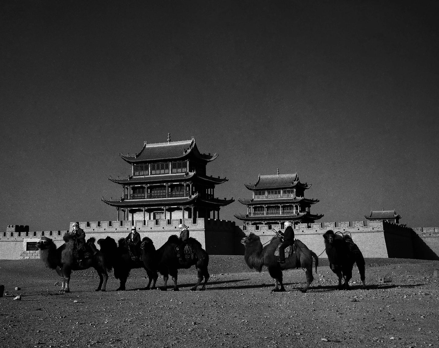 Caravan Beyond the Pass – Gansu, China